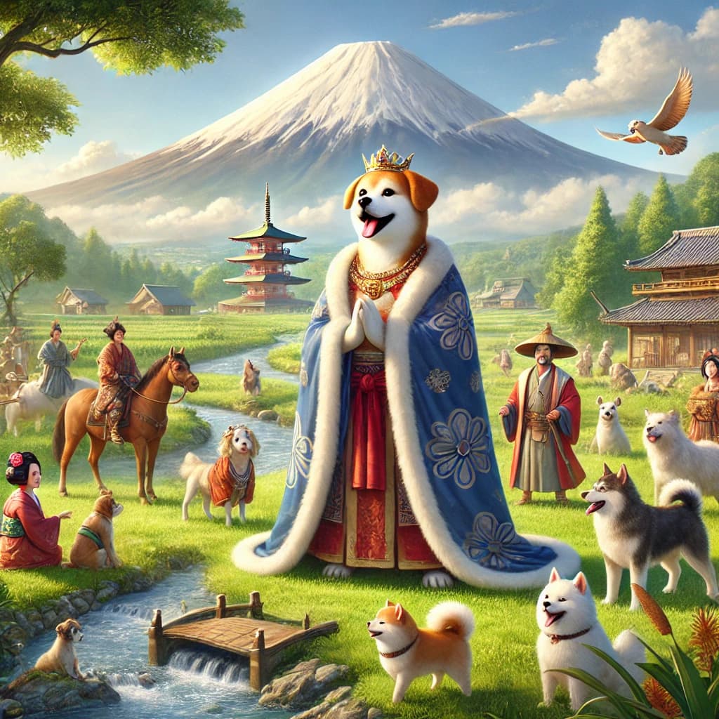 DoggySan ruling his kingdom